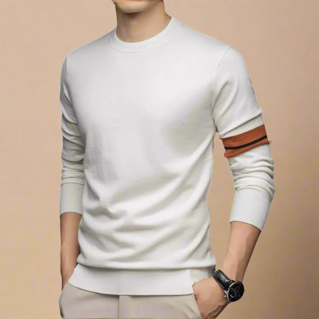 Ganti Jumper | Men's Casual smart sweater with crew neck afbeelding 1